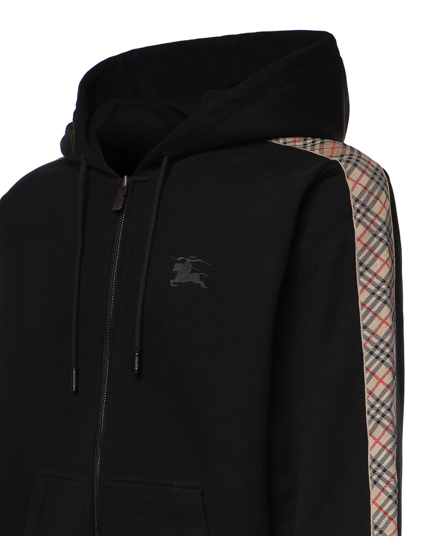 Felpa con profili Check in cotone 8130398 A1189 BURBERRY 