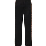 Pantaloni da jogging in cotone con finiture Check 8130399 A1189 BURBERRY 