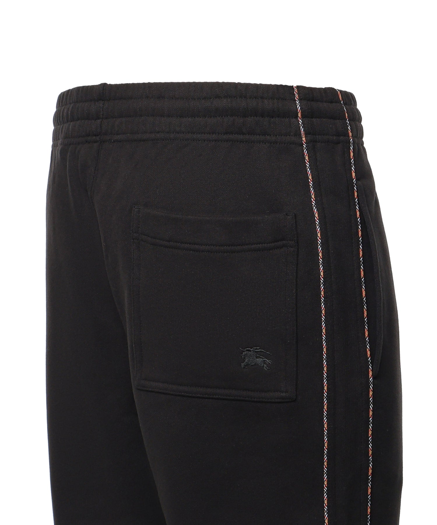 Pantalone jogger con profili Check in cotone 8130511 A1189 BURBERRY 