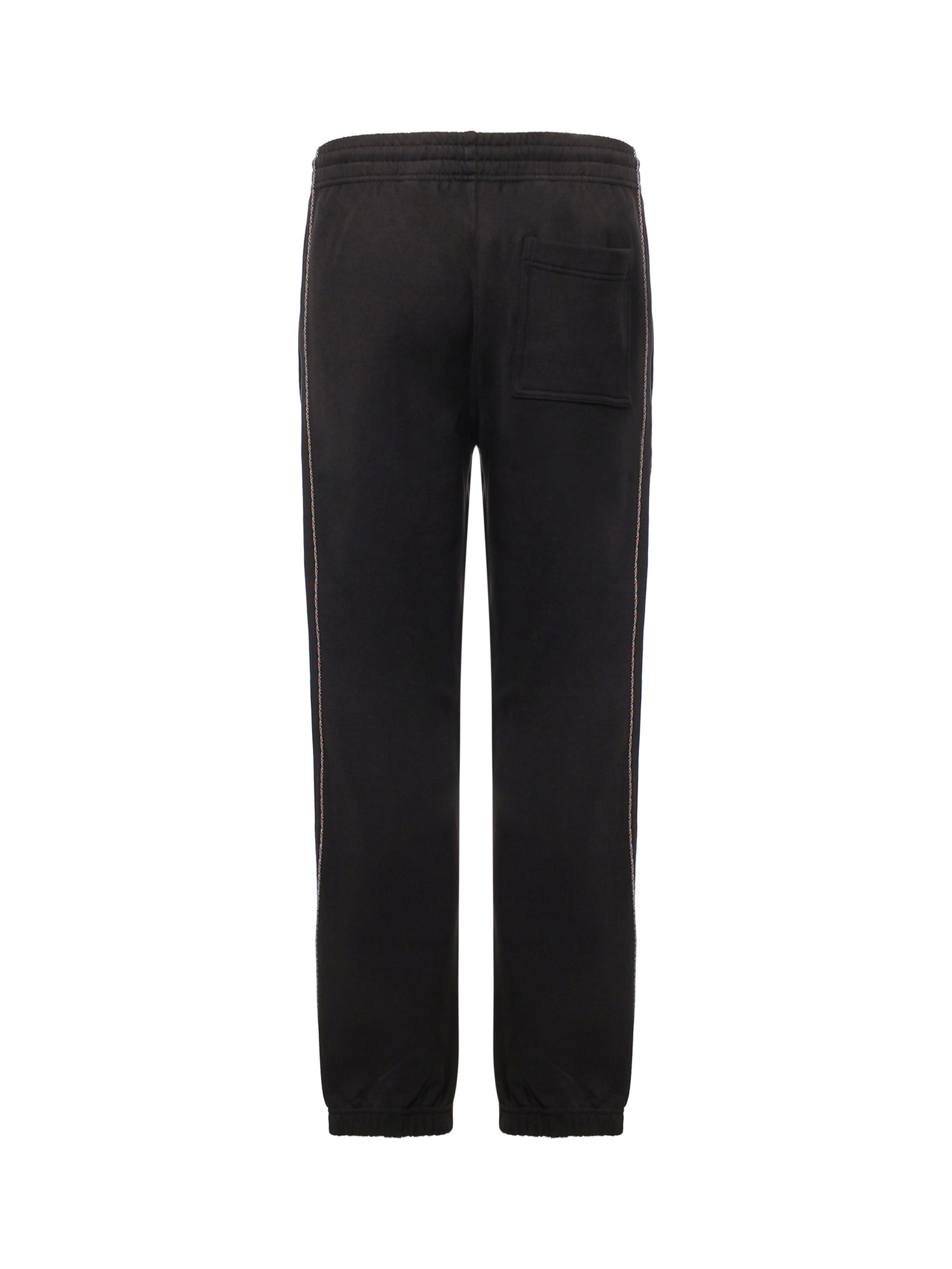 Pantalone jogger con profili Check in cotone 8130511 A1189 BURBERRY 