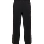 Pantalone jogger con profili Check in cotone 8130511 A1189 BURBERRY 