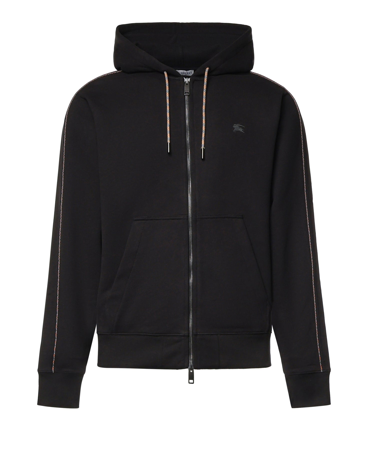 Felpa con profili Check in cotone 8130512 A1189 BURBERRY 