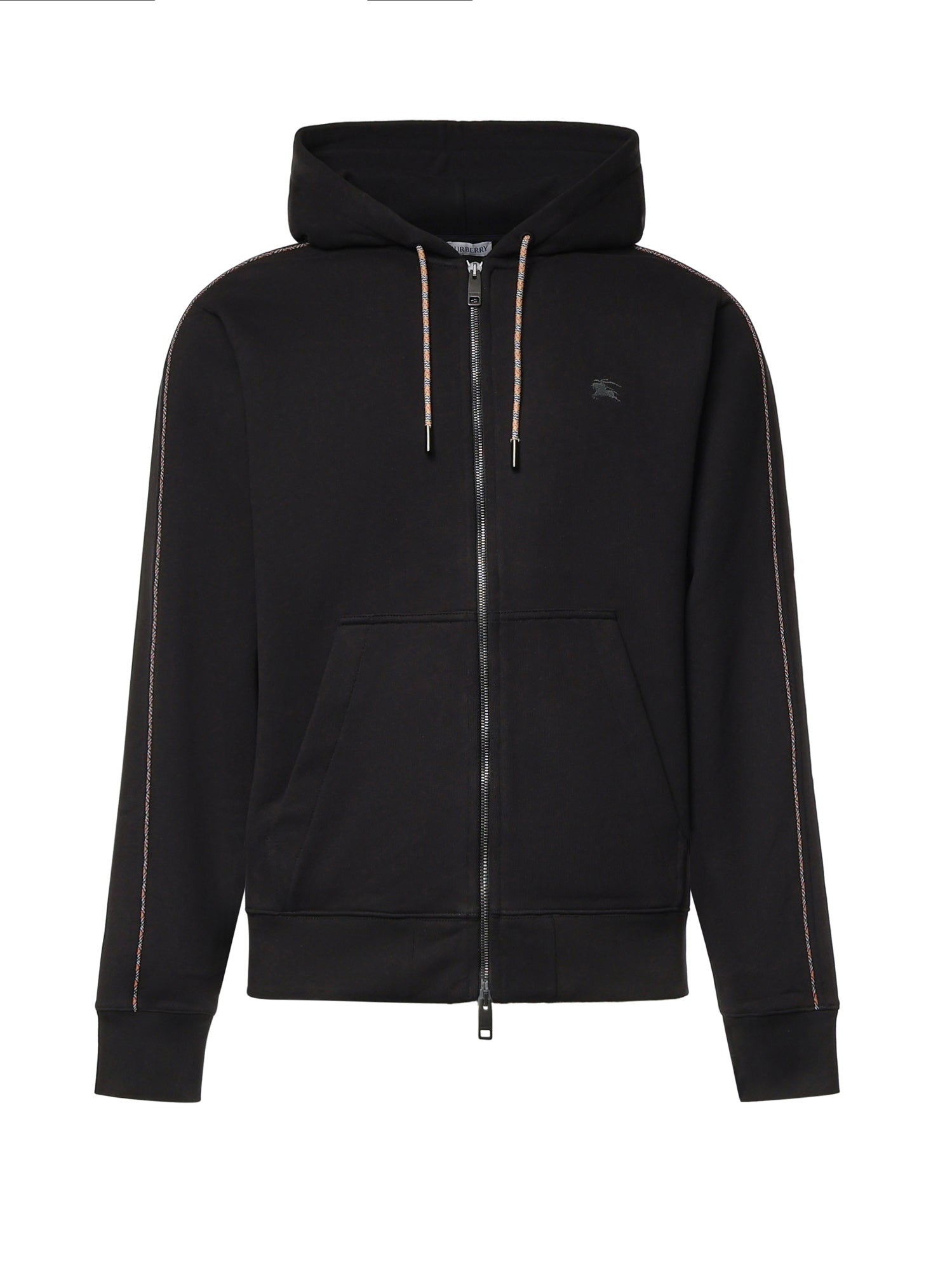 Felpa con profili Check in cotone 8130512 A1189 BURBERRY 