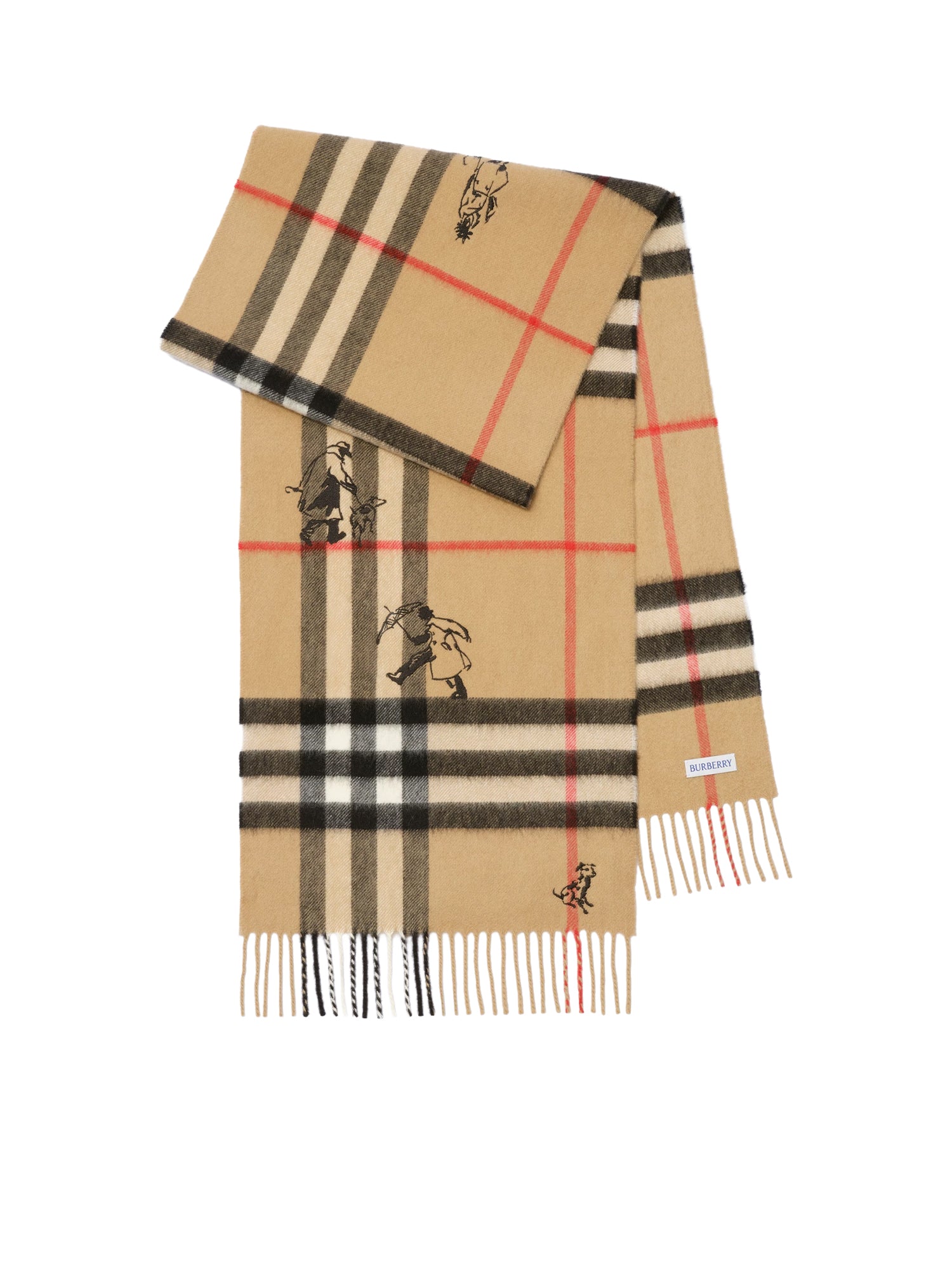 Sciarpa Check Mates 8131138 A7026 BURBERRY 