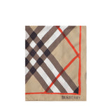 Foulard in seta Check effetto acquerello 8131628 A7028 BURBERRY 