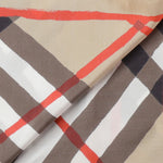 Foulard in seta Check effetto acquerello 8131628 A7028 BURBERRY 