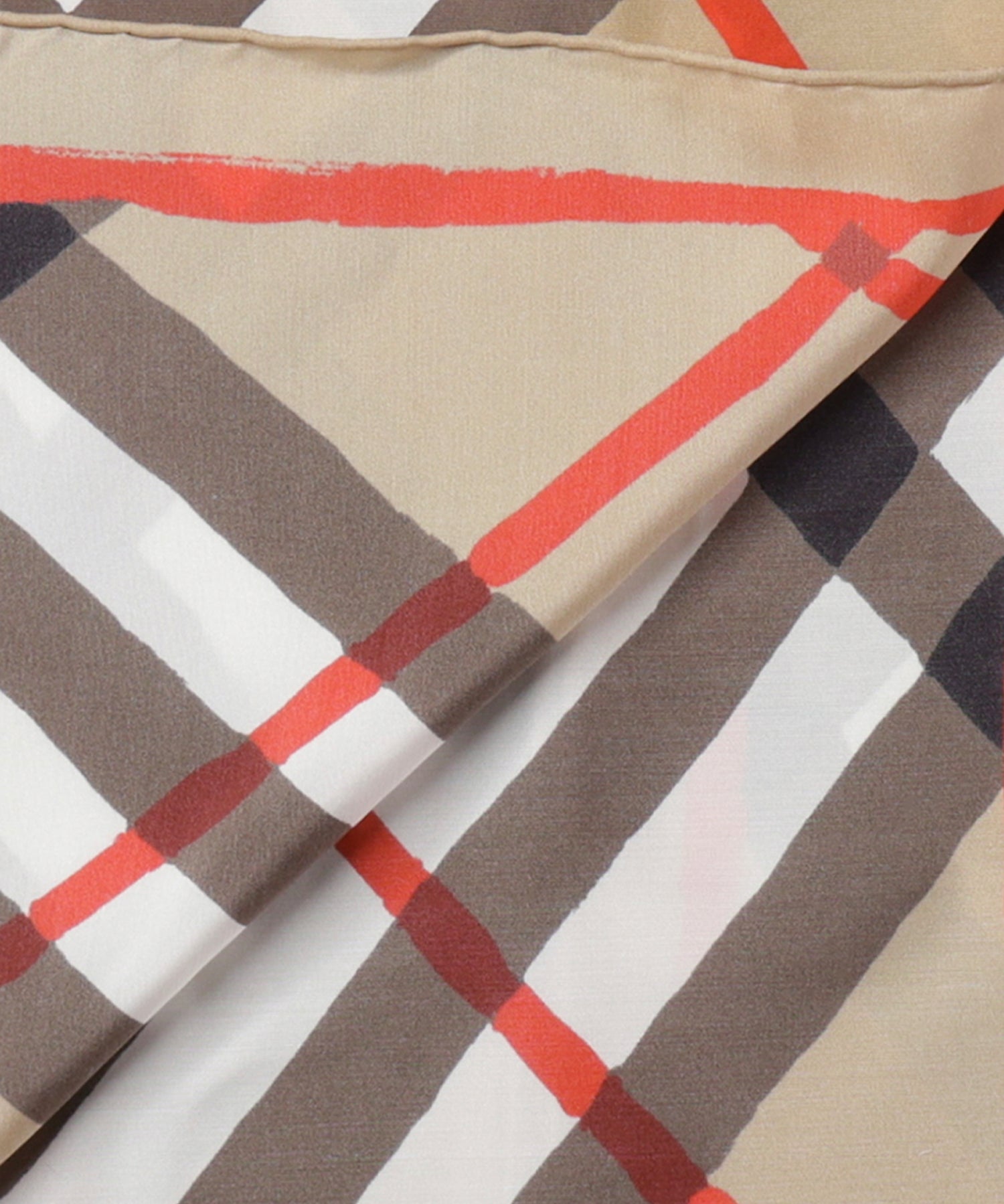 Foulard in seta Check effetto acquerello 8131628 A7028 BURBERRY 