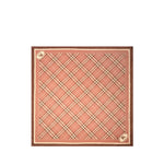 Foulard in seta Check con Knight Stamp 8131711 B1477 BURBERRY 