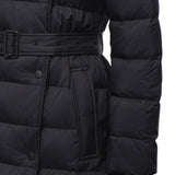 Piumino lungo in nylon con cappuccio 8131873 A1189 BURBERRY 