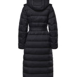 Piumino lungo in nylon con cappuccio 8131873 A1189 BURBERRY 