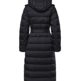Piumino lungo in nylon con cappuccio 8131873 A1189 BURBERRY 