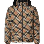 Piumino Snowdon Check reversibile 8131877 B9368 BURBERRY 
