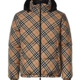 Piumino Snowdon Check reversibile 8131877 B9368 BURBERRY 