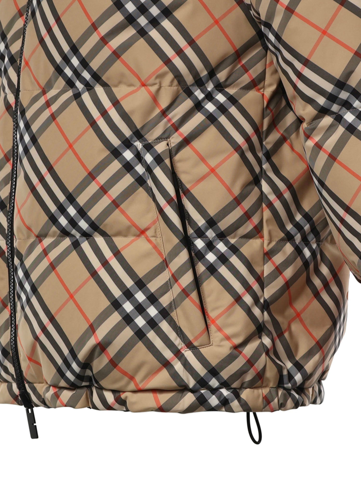 Piumino Snowdon Check reversibile 8131877 B9368 BURBERRY 