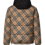 Piumino Snowdon Check reversibile 8131877 B9368 BURBERRY 