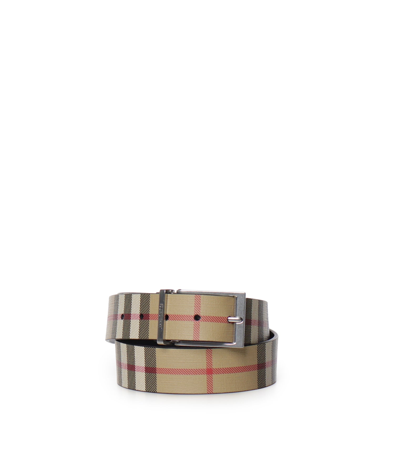 Cintura Check reversibile 8132274 A7026 BURBERRY 