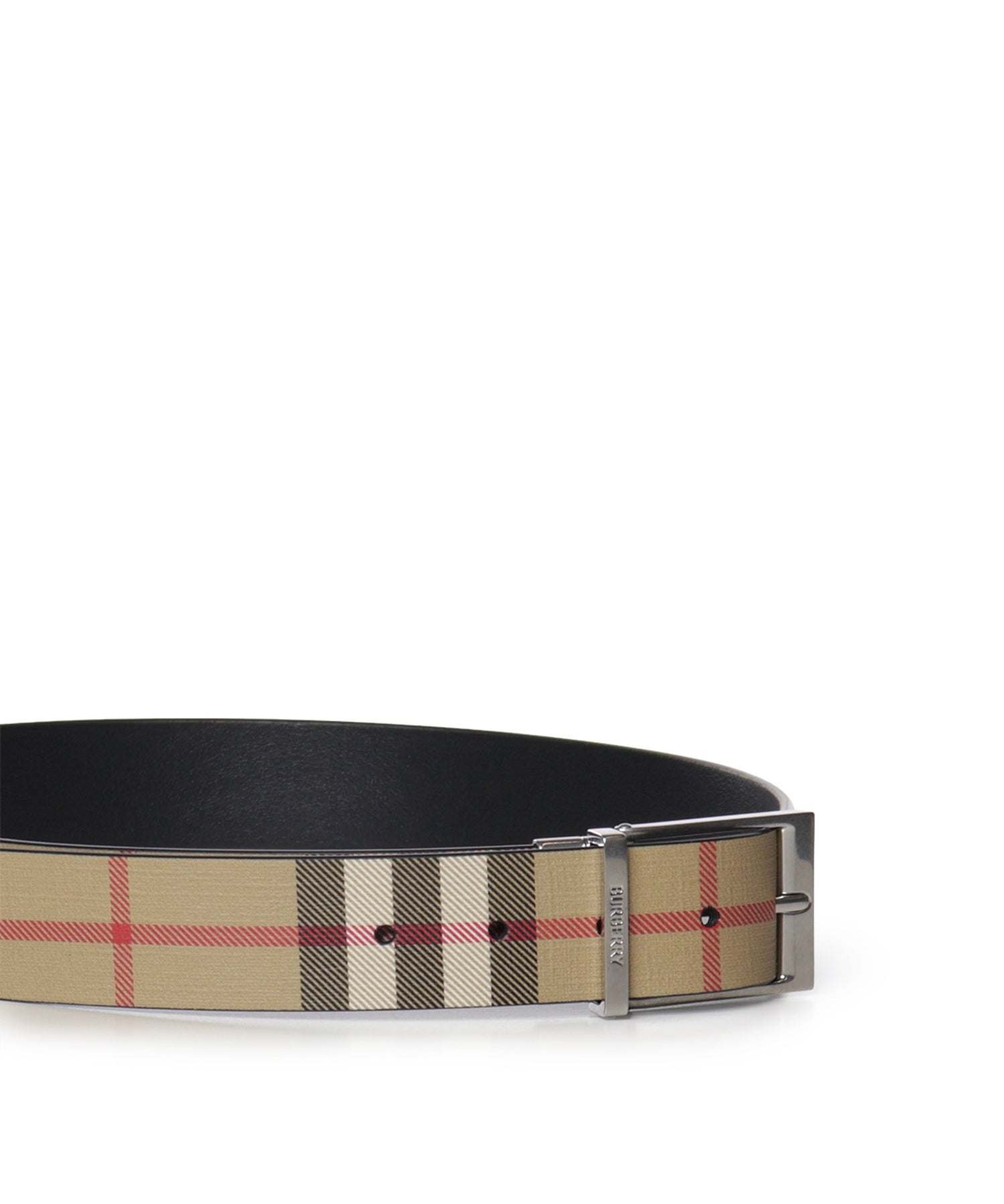 Cintura Check reversibile 8132274 A7026 BURBERRY 