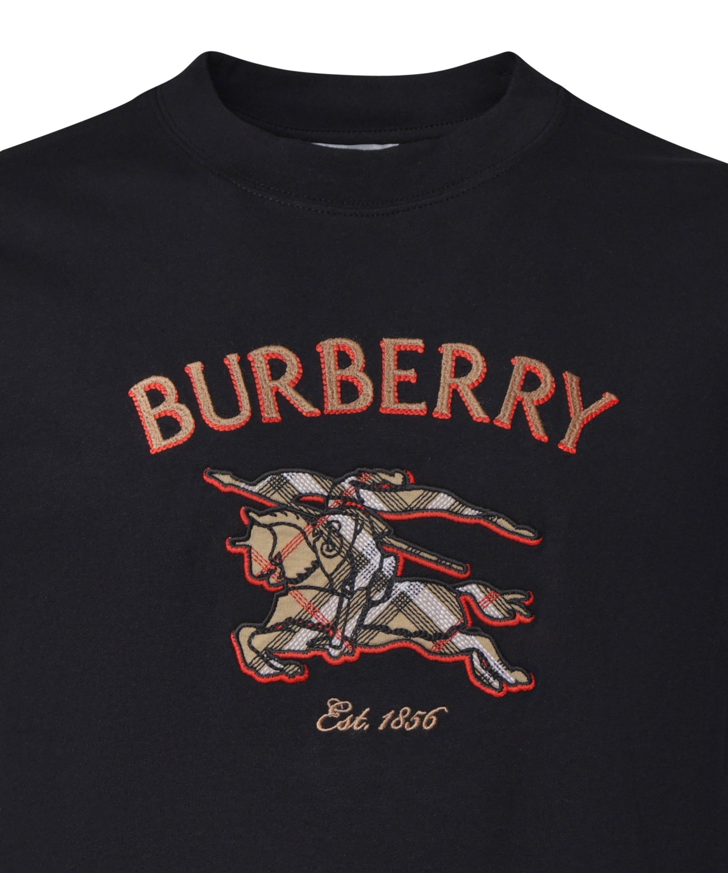 T-shirt con logo in cotone 8132682 A1189 BURBERRY 