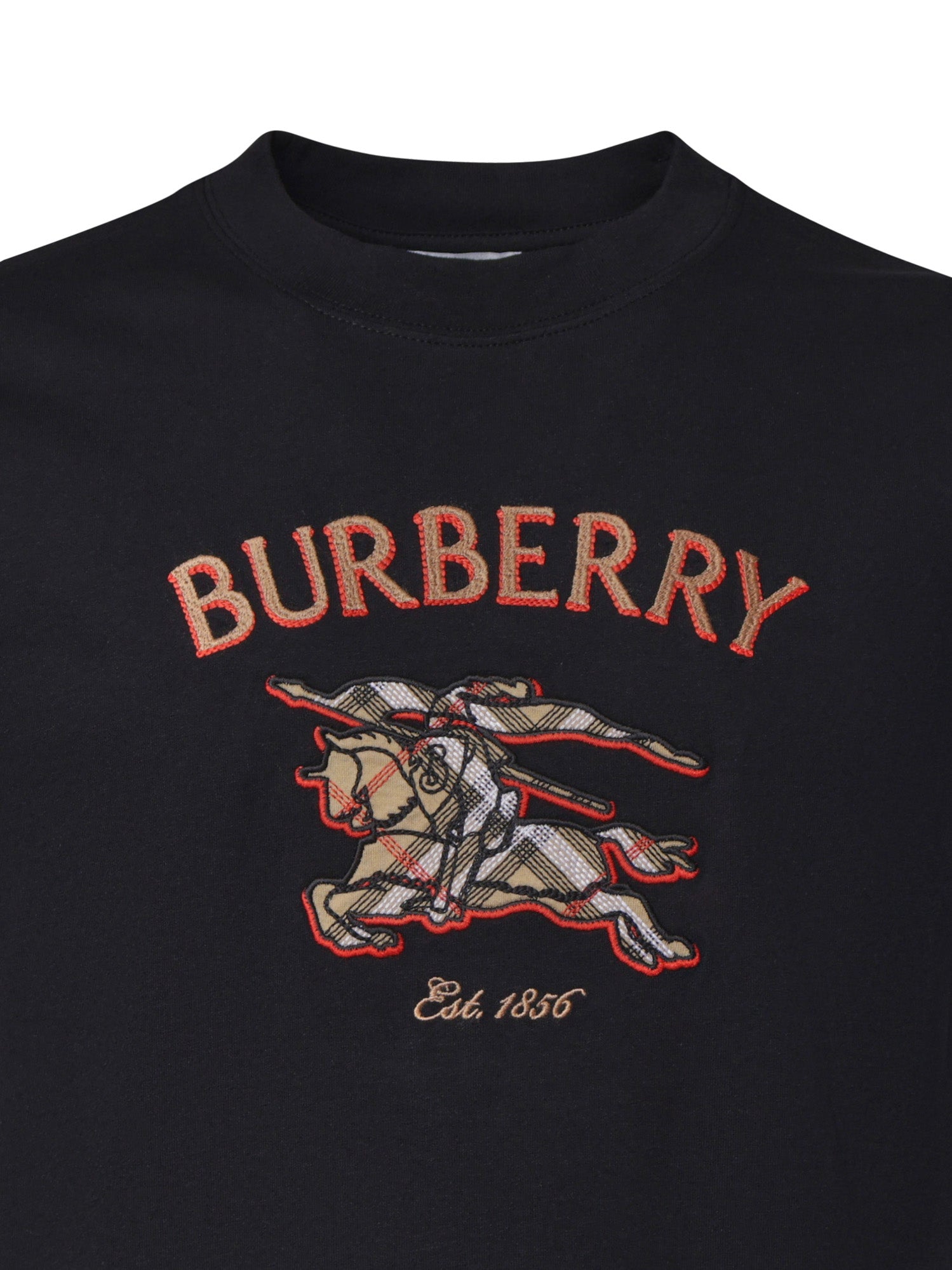 T-shirt con logo in cotone 8132682 A1189 BURBERRY 