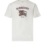 T-shirt con logo in cotone 8132683 B7078 BURBERRY 