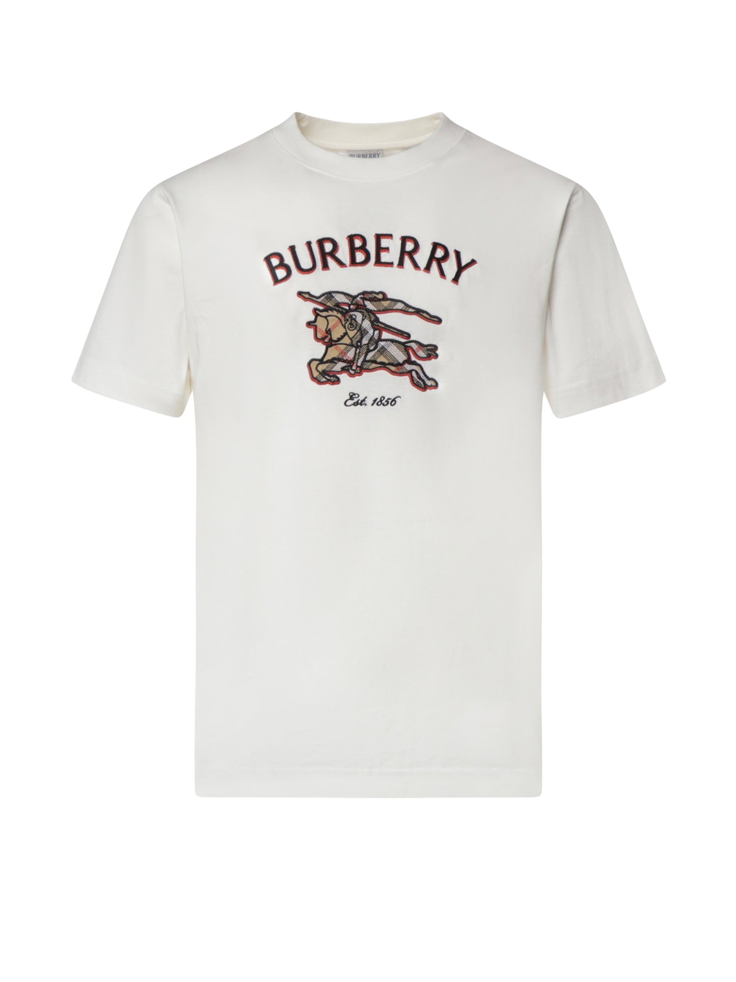 T-shirt con logo in cotone 8132683 B7078 BURBERRY 