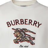 T-shirt con logo in cotone 8132683 B7078 BURBERRY 