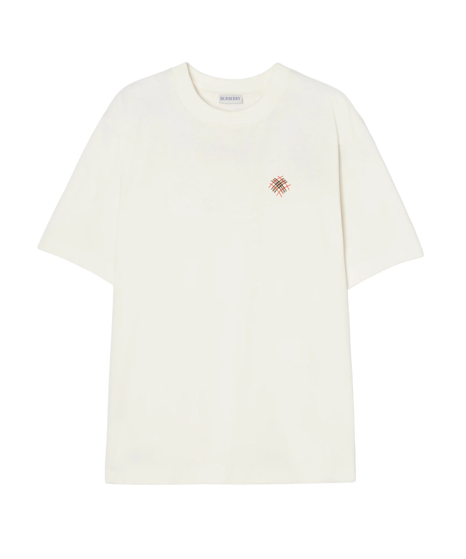T-shirt in cotone con logo 8132688 B7078 BURBERRY 