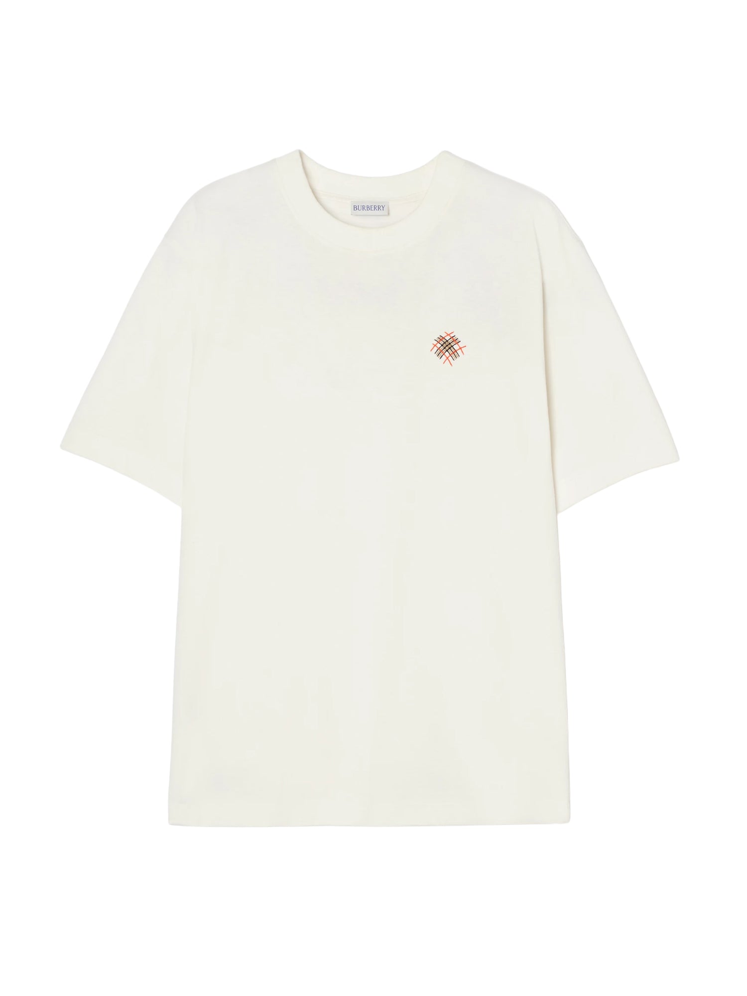 T-shirt in cotone con logo 8132688 B7078 BURBERRY 