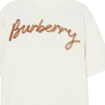 T-shirt in cotone con logo 8132688 B7078 BURBERRY 