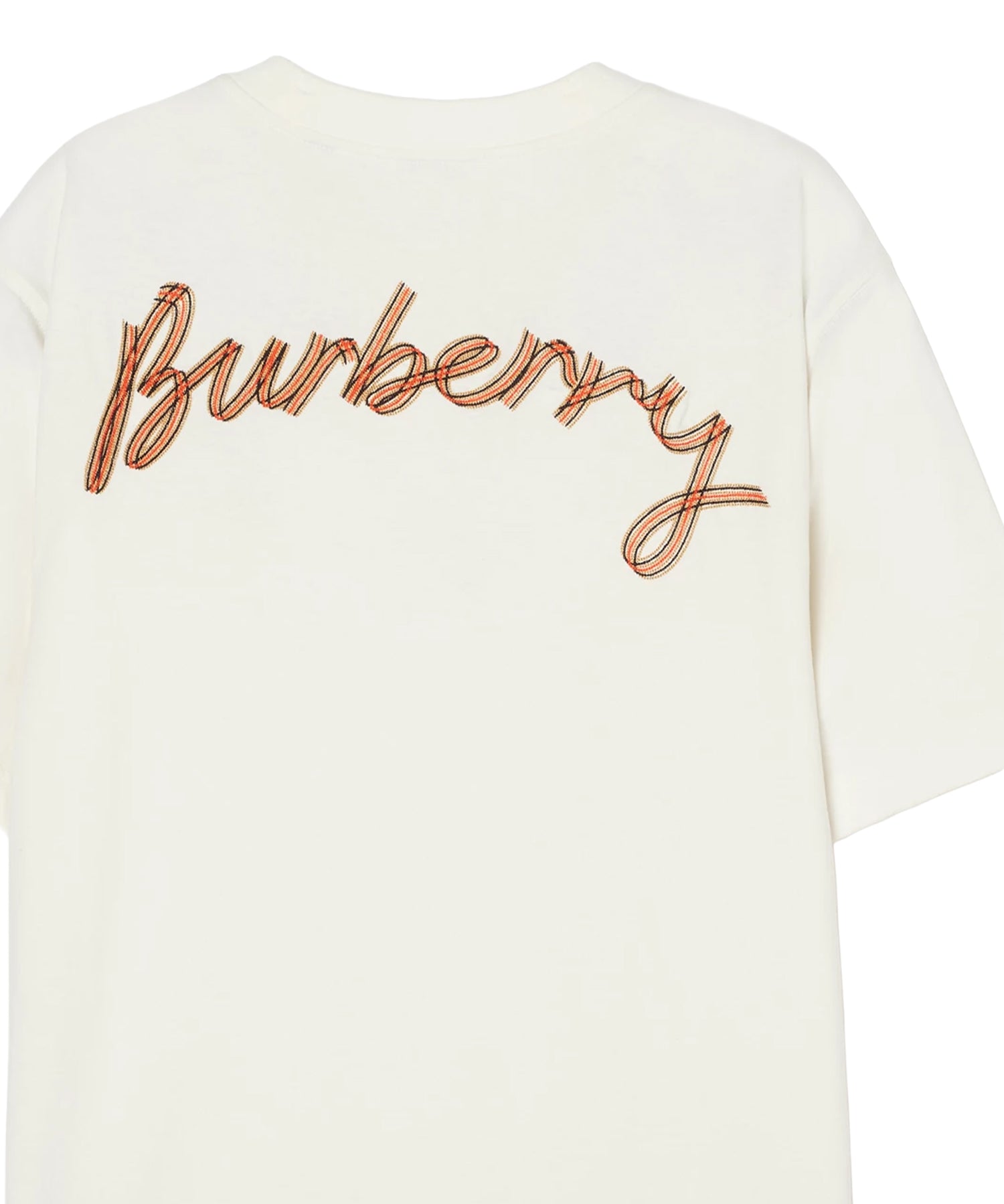 T-shirt in cotone con logo 8132688 B7078 BURBERRY 