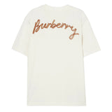 T-shirt in cotone con logo 8132688 B7078 BURBERRY 