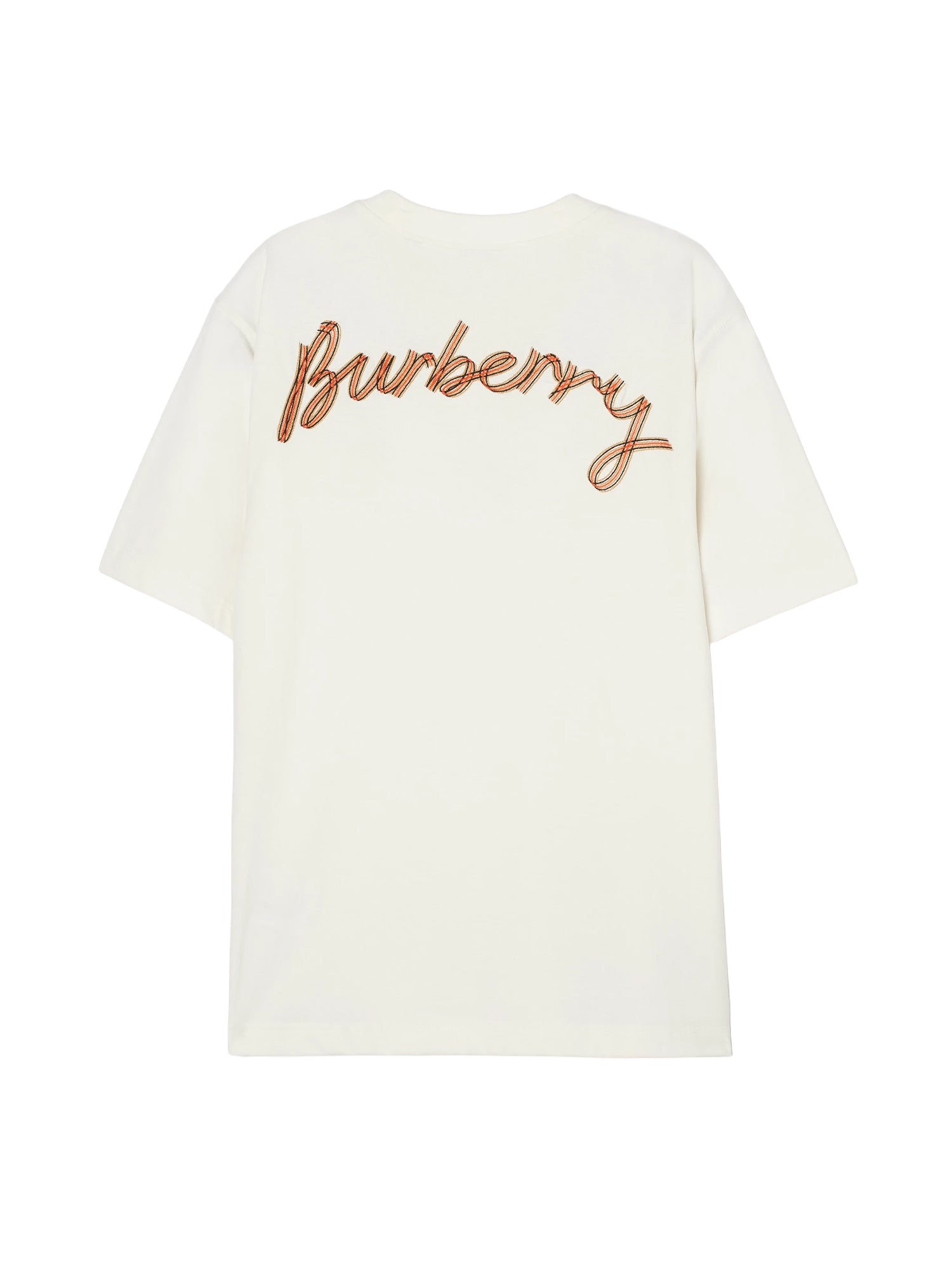 T-shirt in cotone con logo 8132688 B7078 BURBERRY 