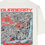 T-shirt in cotone con stampa 8132692 B7078 BURBERRY 