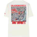 T-shirt in cotone con stampa 8132692 B7078 BURBERRY 