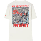 T-shirt in cotone con stampa 8132692 B7078 BURBERRY 