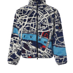 Giacca in pile con mappa Londra 8134276 C7228 BURBERRY 