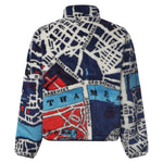 Giacca in pile con mappa Londra 8134276 C7228 BURBERRY 