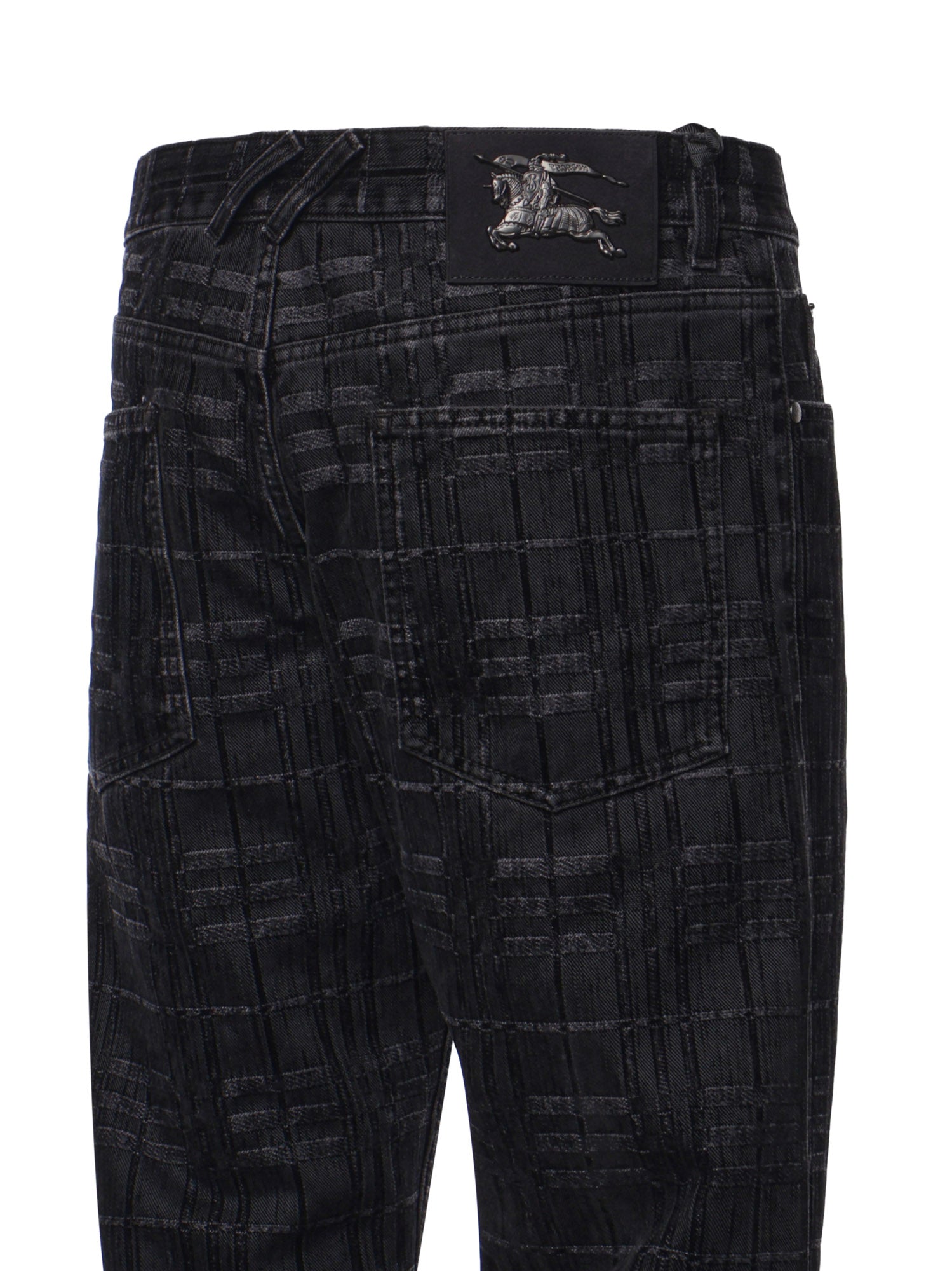 Jeans Check in misto cotone 8134551 C1462 BURBERRY 