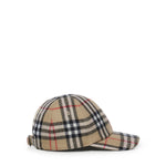 Berretto da baseball in lana Check 8135148 A7028 BURBERRY 