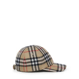 Berretto da baseball in lana Check 8135148 A7028 BURBERRY 