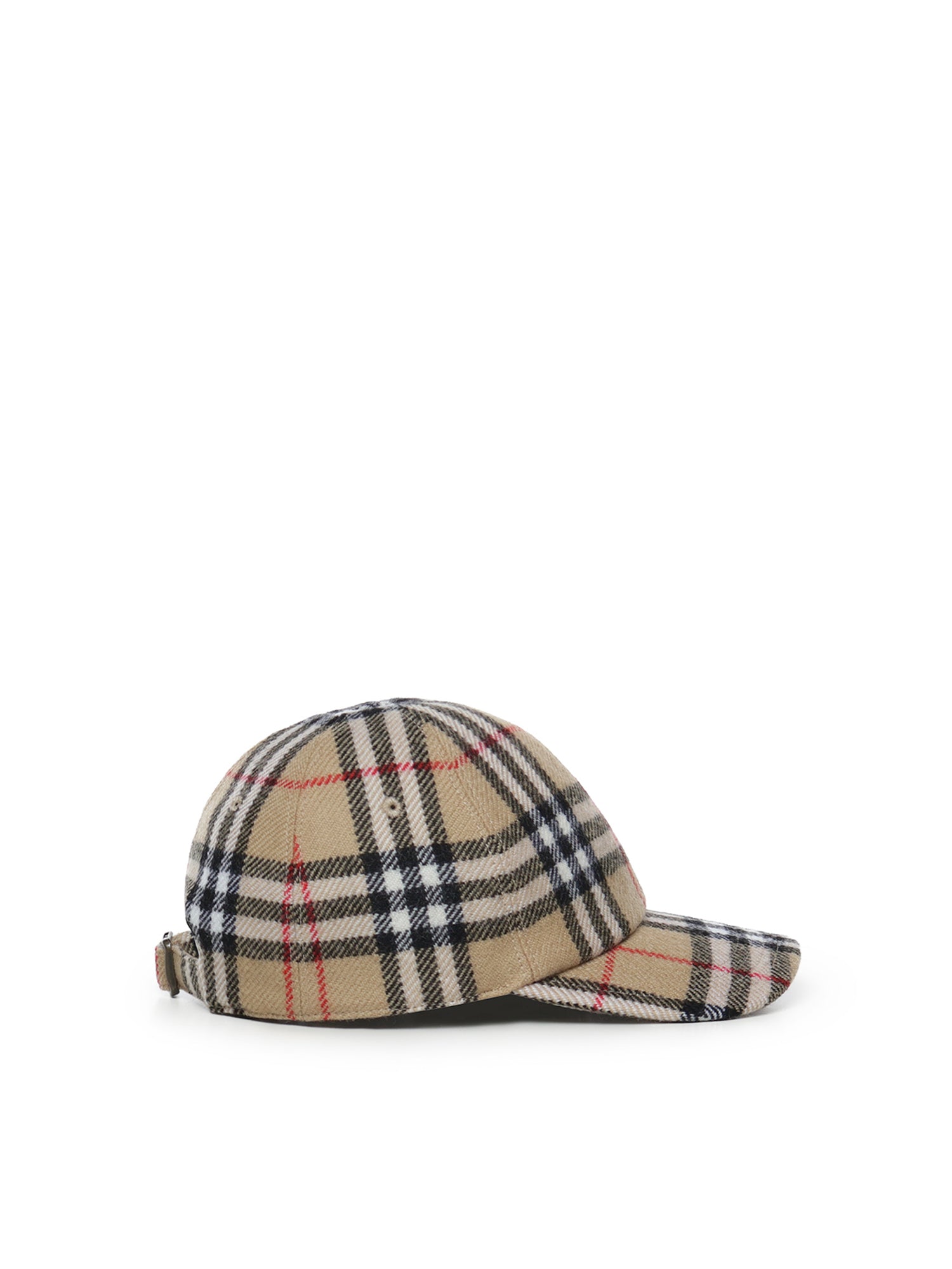 Berretto da baseball in lana Check 8135148 A7028 BURBERRY 