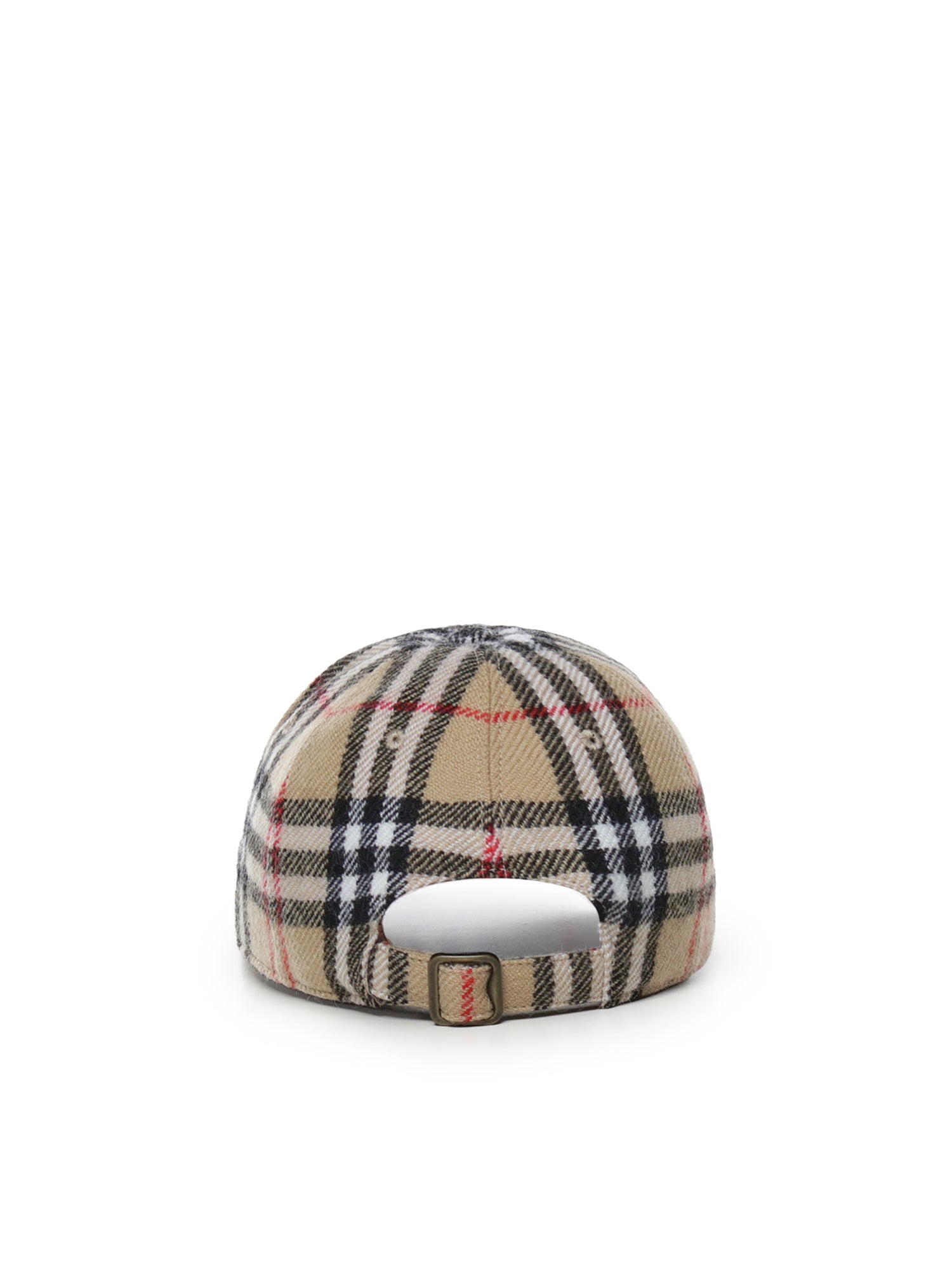 Berretto da baseball in lana Check 8135148 A7028 BURBERRY 