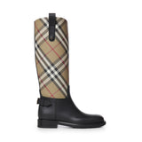 Stivali alti Marsh Stamp in gomma? 8135195 A7028 BURBERRY 