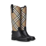 Stivali alti Marsh Stamp in gomma? 8135195 A7028 BURBERRY 