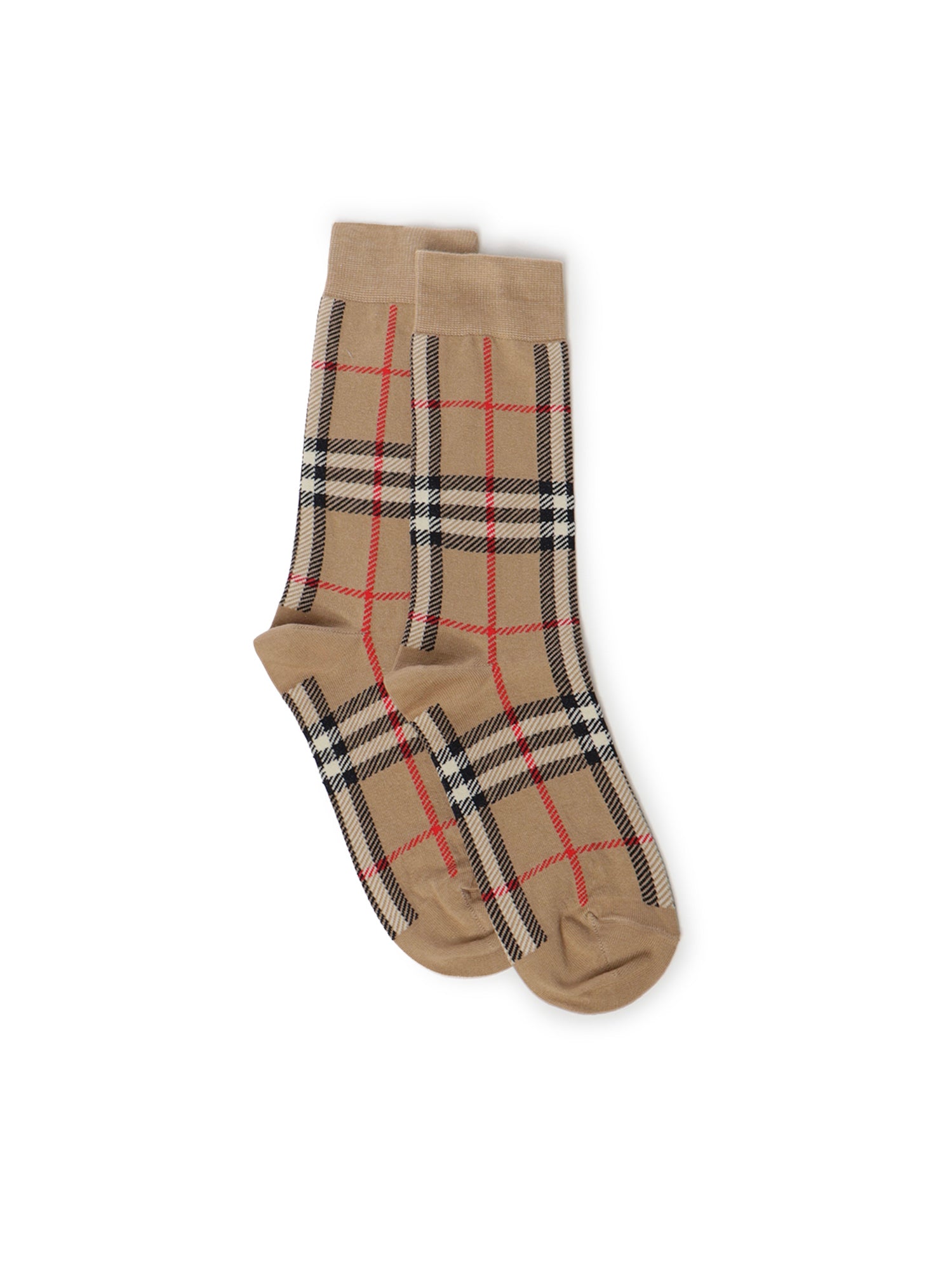 Calzini in misto cotone Check 8135673 A7026 BURBERRY 