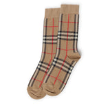 Calzini in misto cotone Check 8135673 A7026 BURBERRY 