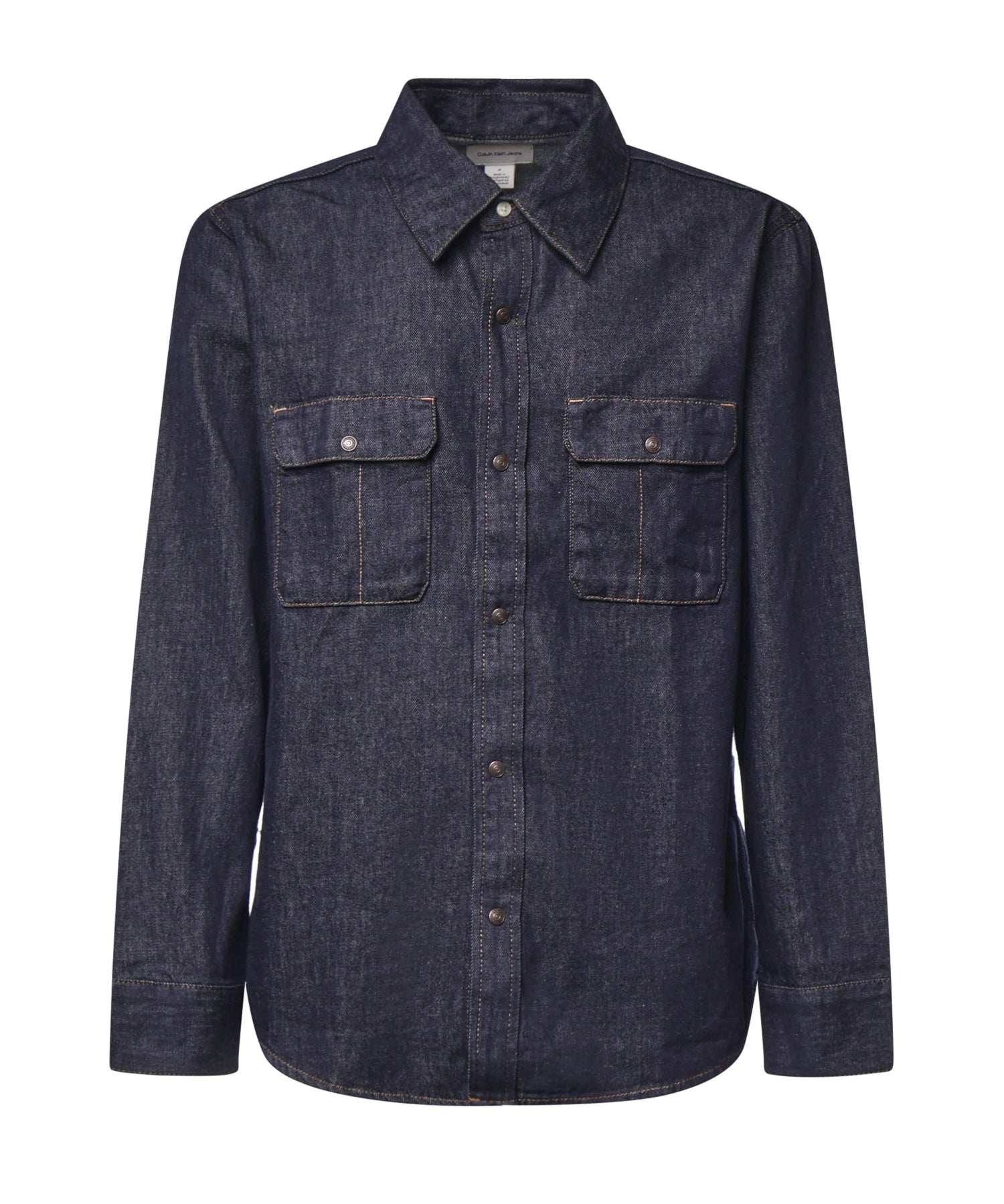 Camicia in denim LV04RH779G 46E CALVIN KLEIN 