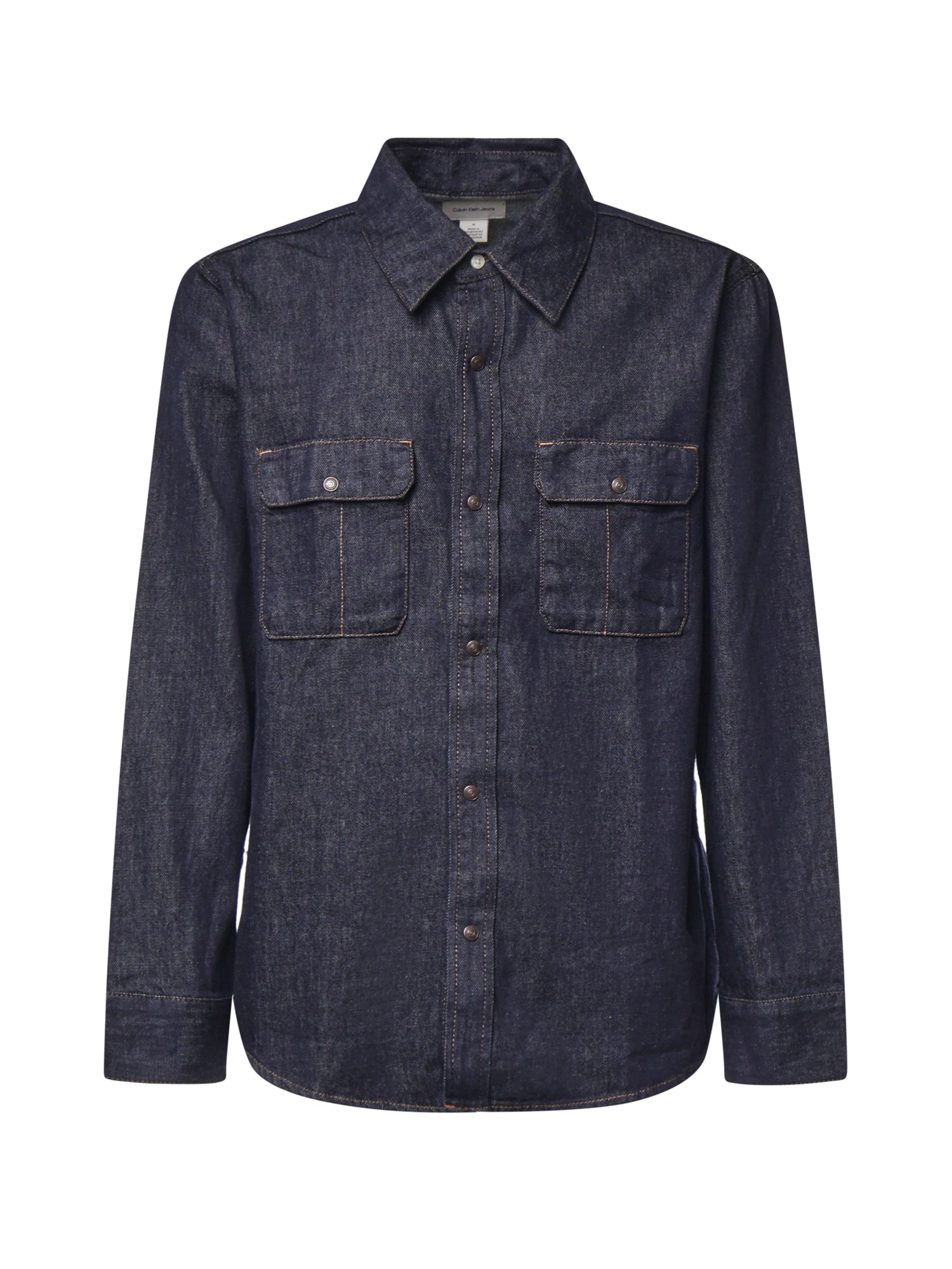 Camicia in denim LV04RH779G 46E CALVIN KLEIN 