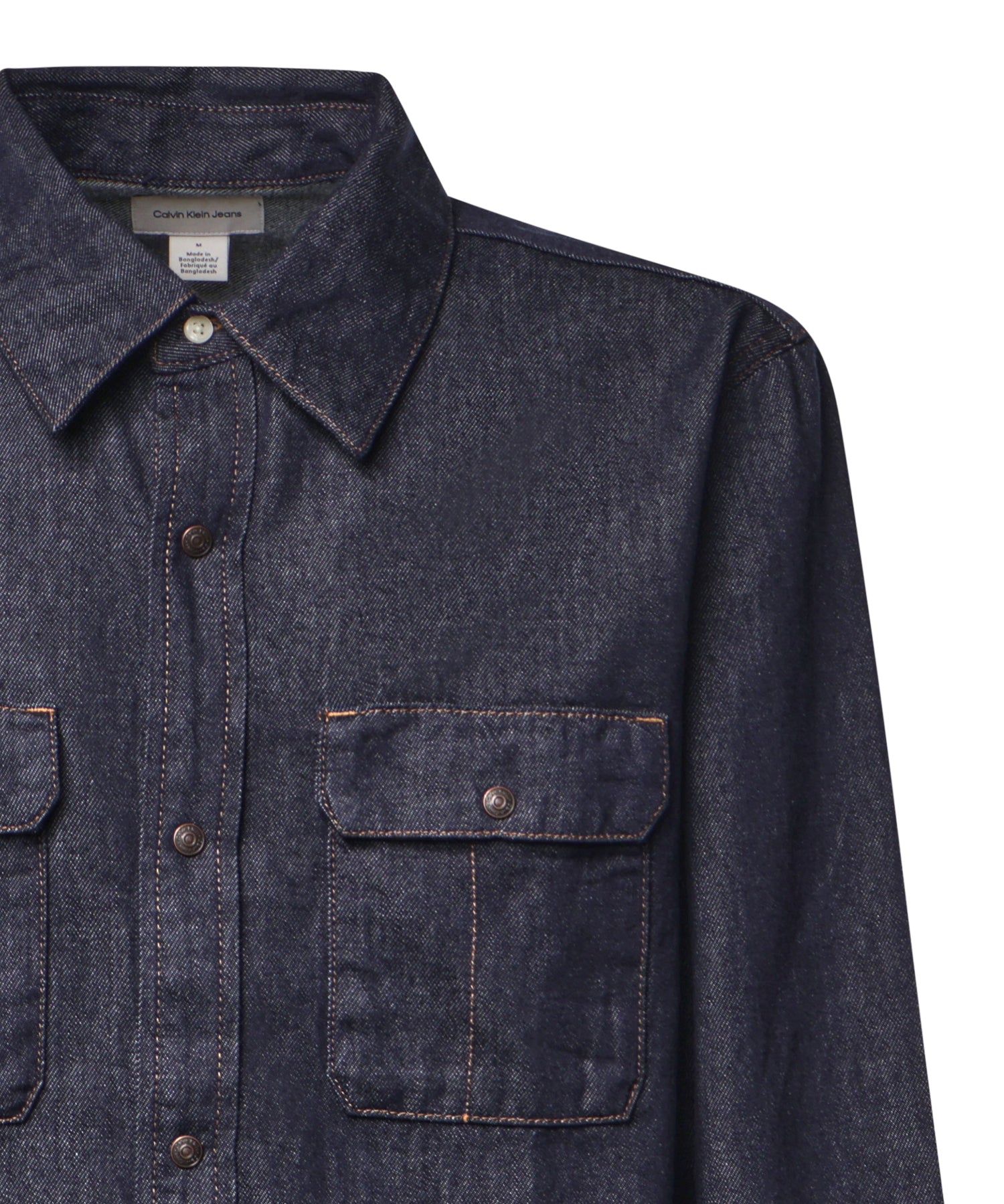 Camicia in denim LV04RH779G 46E CALVIN KLEIN 