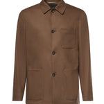 Overshirt in flanella di lana 31028 AN04763704 CANALI 